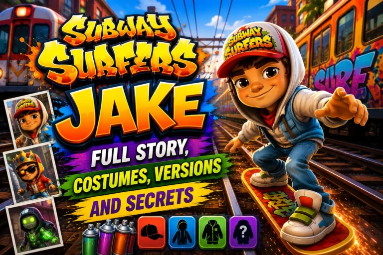 subway surfers jake story full costumes etc